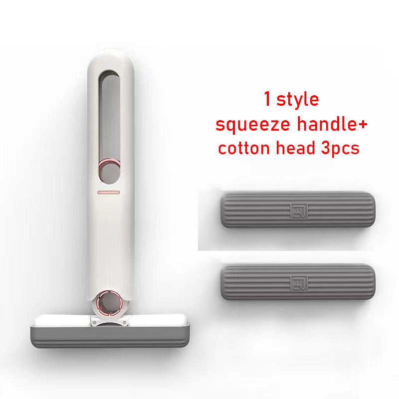 Hands-Free Self-Wringing Mini Mop – Easy Floor & Home Cleaning Tool