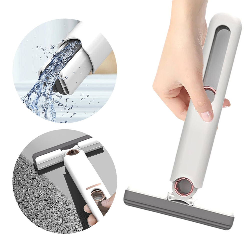 Hands-Free Self-Wringing Mini Mop – Easy Floor & Home Cleaning Tool