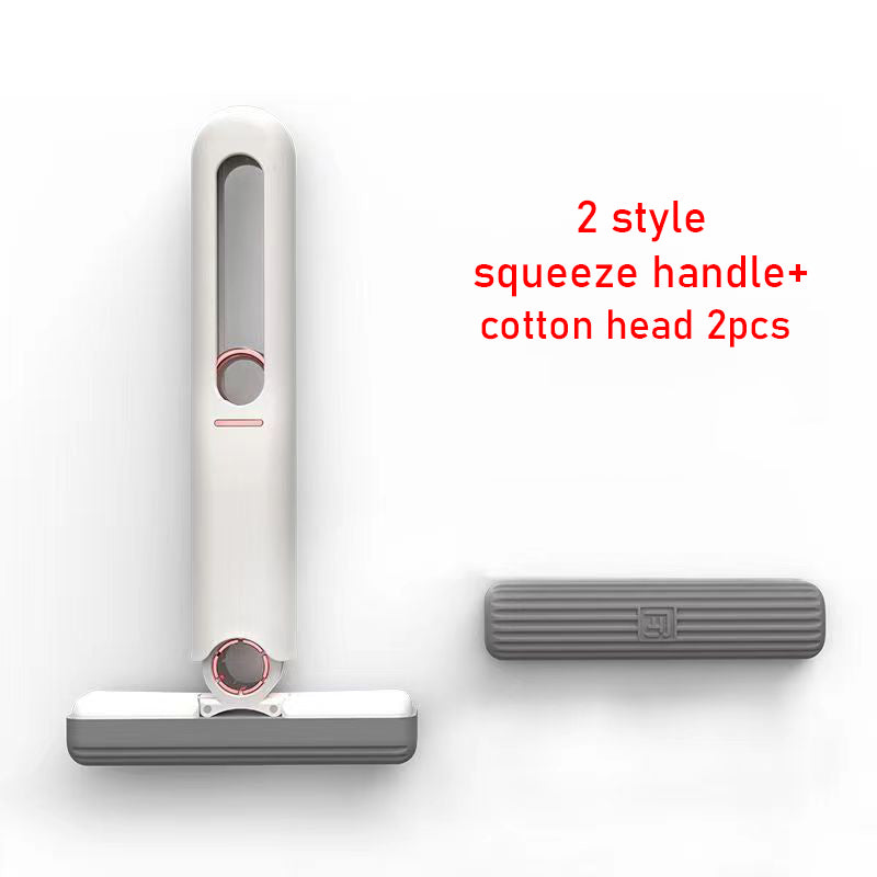 Hands-Free Self-Wringing Mini Mop – Easy Floor & Home Cleaning Tool