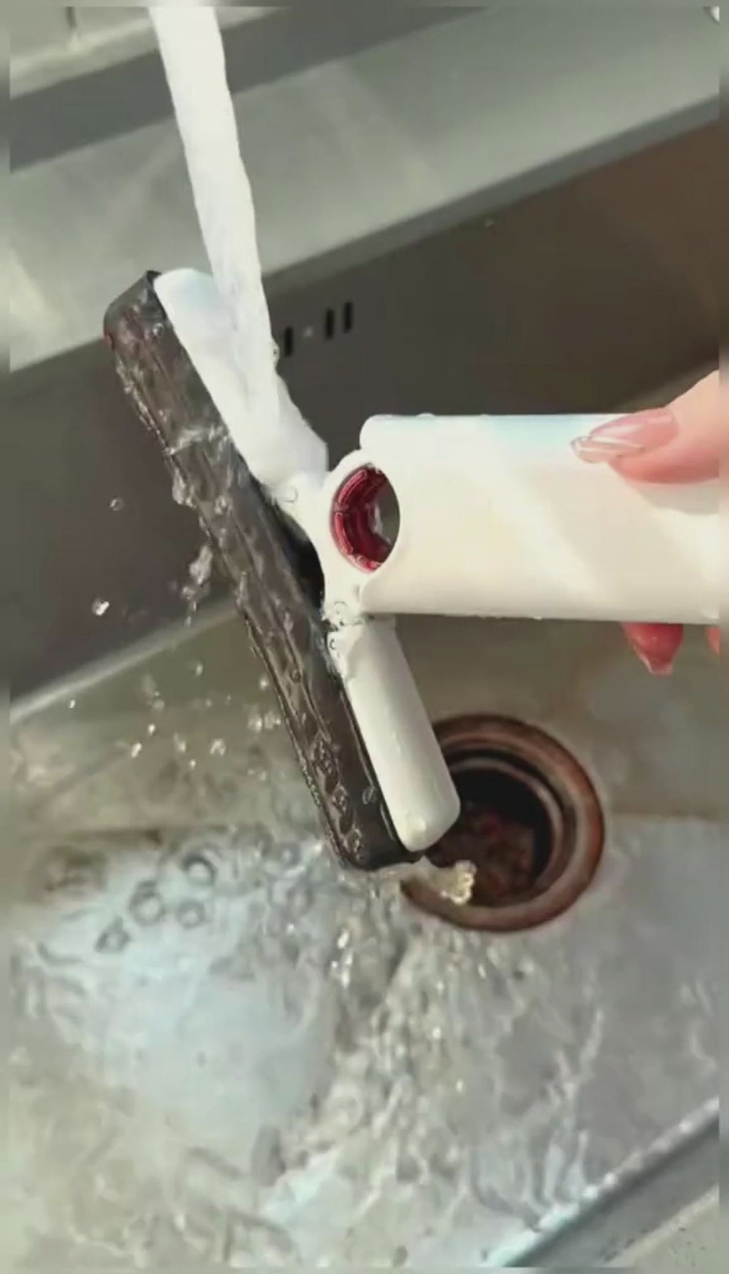 Hands-Free Self-Wringing Mini Mop – Easy Floor & Home Cleaning Tool